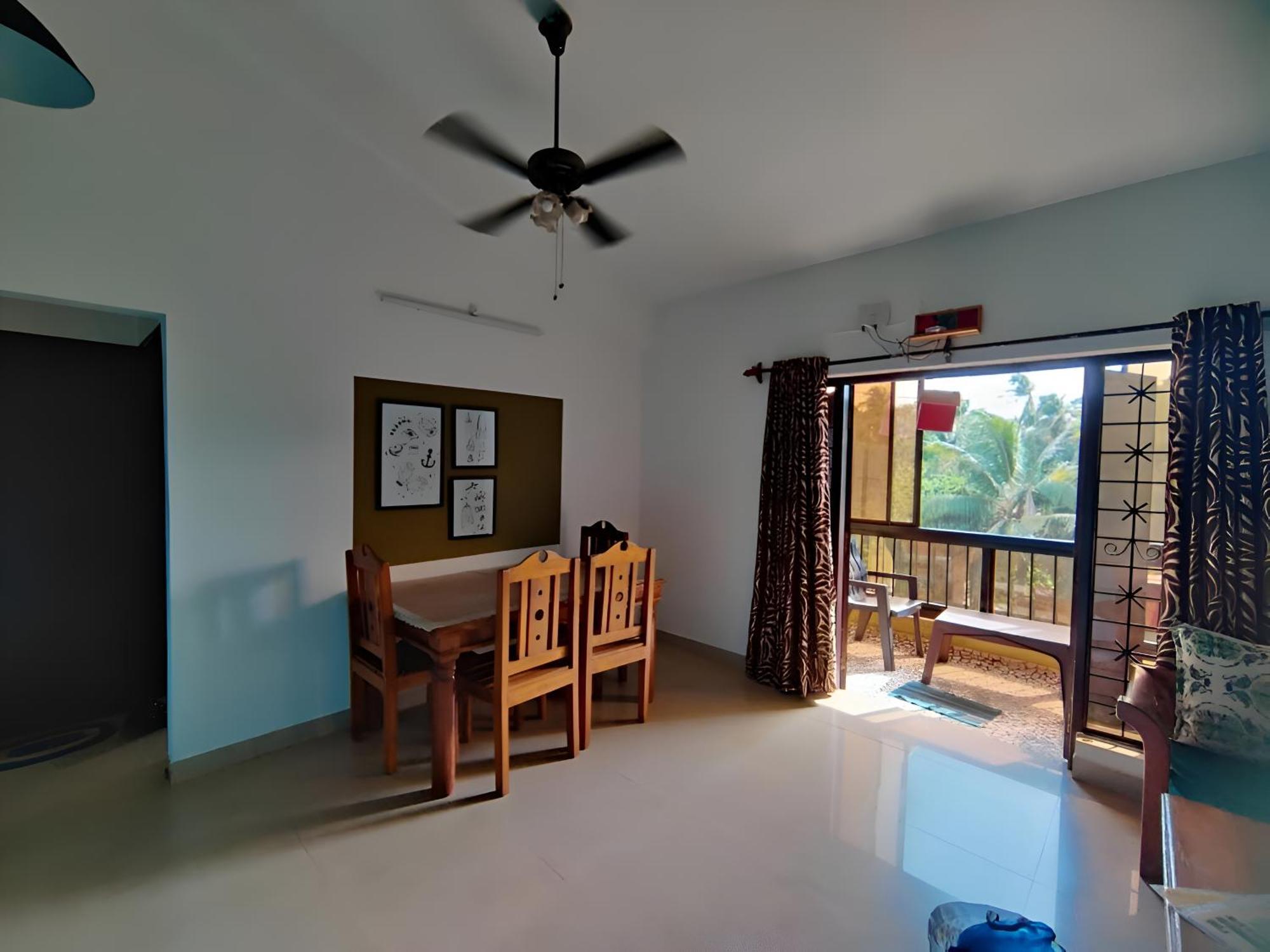 Ronne'S 2Bhk Lagoon Apartment -Calangute Exteriör bild